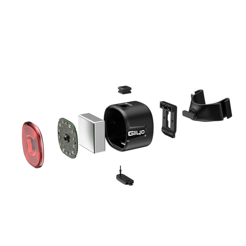 Bicycle Smart Brake Tail Light MTB Road Bike Auto Brake Sensing Light SB Rechargeable IPX6 Waterproof LED Warning Rear Lamp