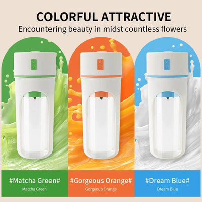 6 Blades Multifunction USB Fruit Mixers Juicers Portable Electric Juicer Blender Fruit Juicer Cup Food Milkshake Juice Maker