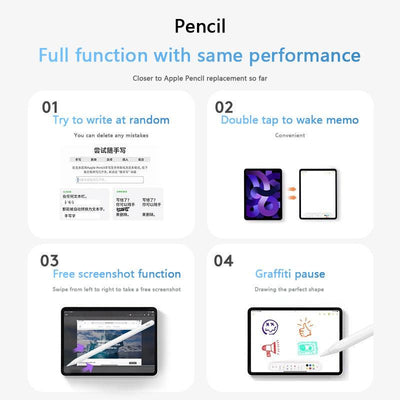 Apple Pencil Capacitive Pen Third Generation Suitable for Tablet Touchpen Apple iPad Magnetic Charging Handwriting Pen