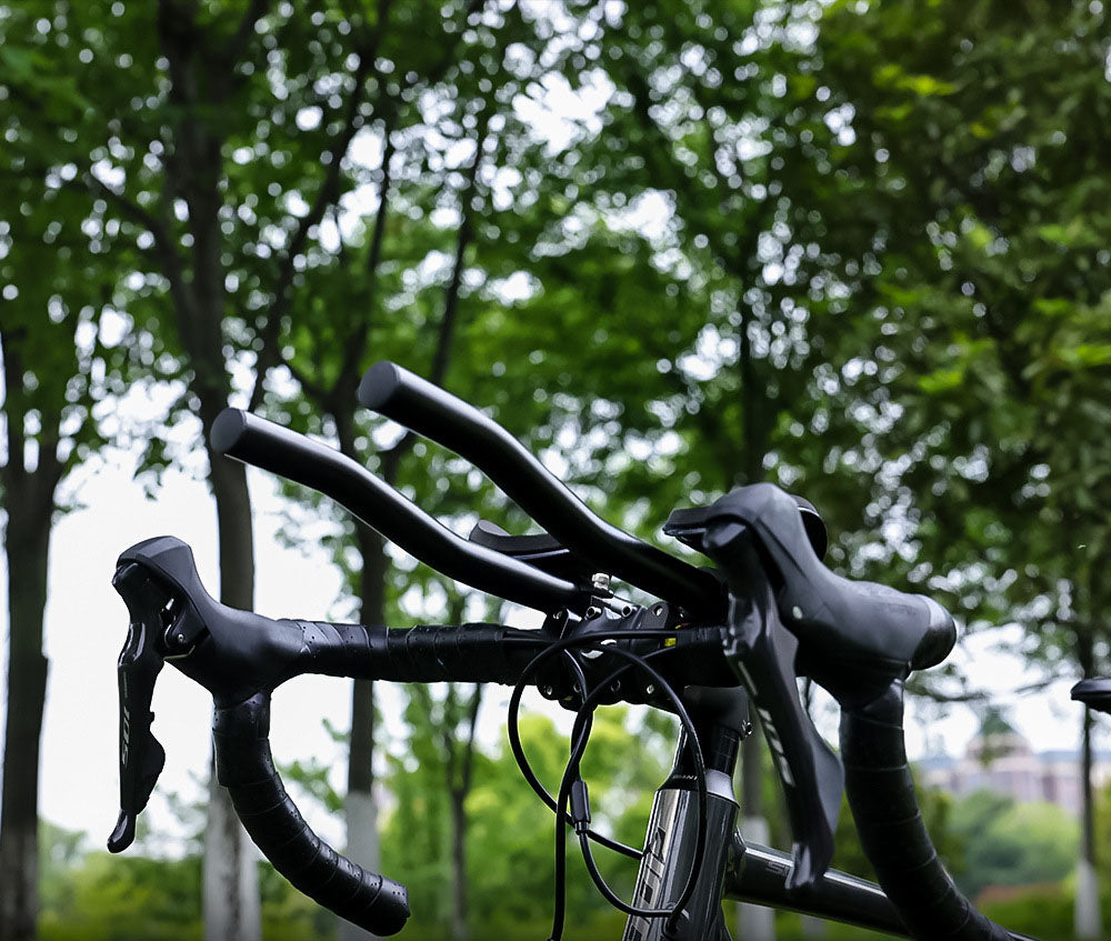 Road Bike Rest Handle Mountain Bike Equipment Long-Distance Bend Handle Straight Rest Handle TT Handle