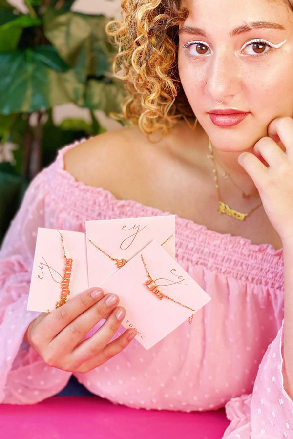 Old English Zodiac Necklace - Gifts for You 'n Me