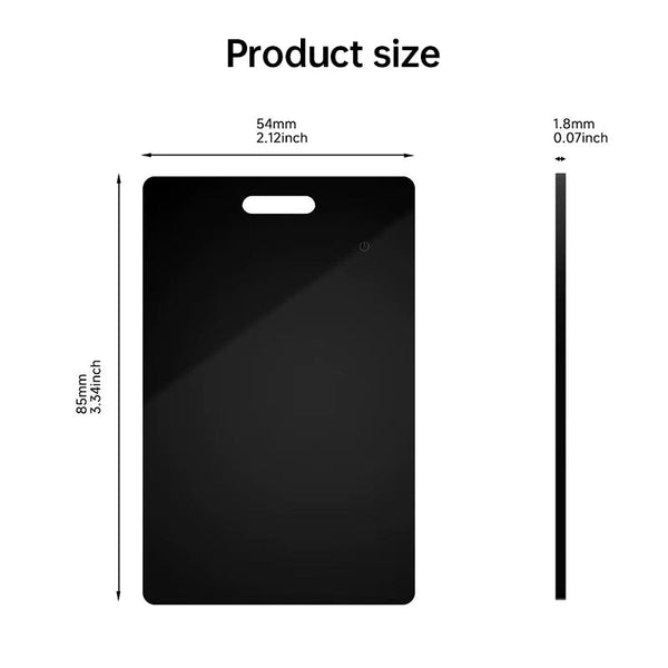 Android Bluetooth Tracker Card. Supports Google Find My. Locate keys, luggage, pets.