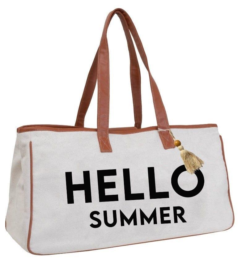 Magid Canvas Slogan Tote 