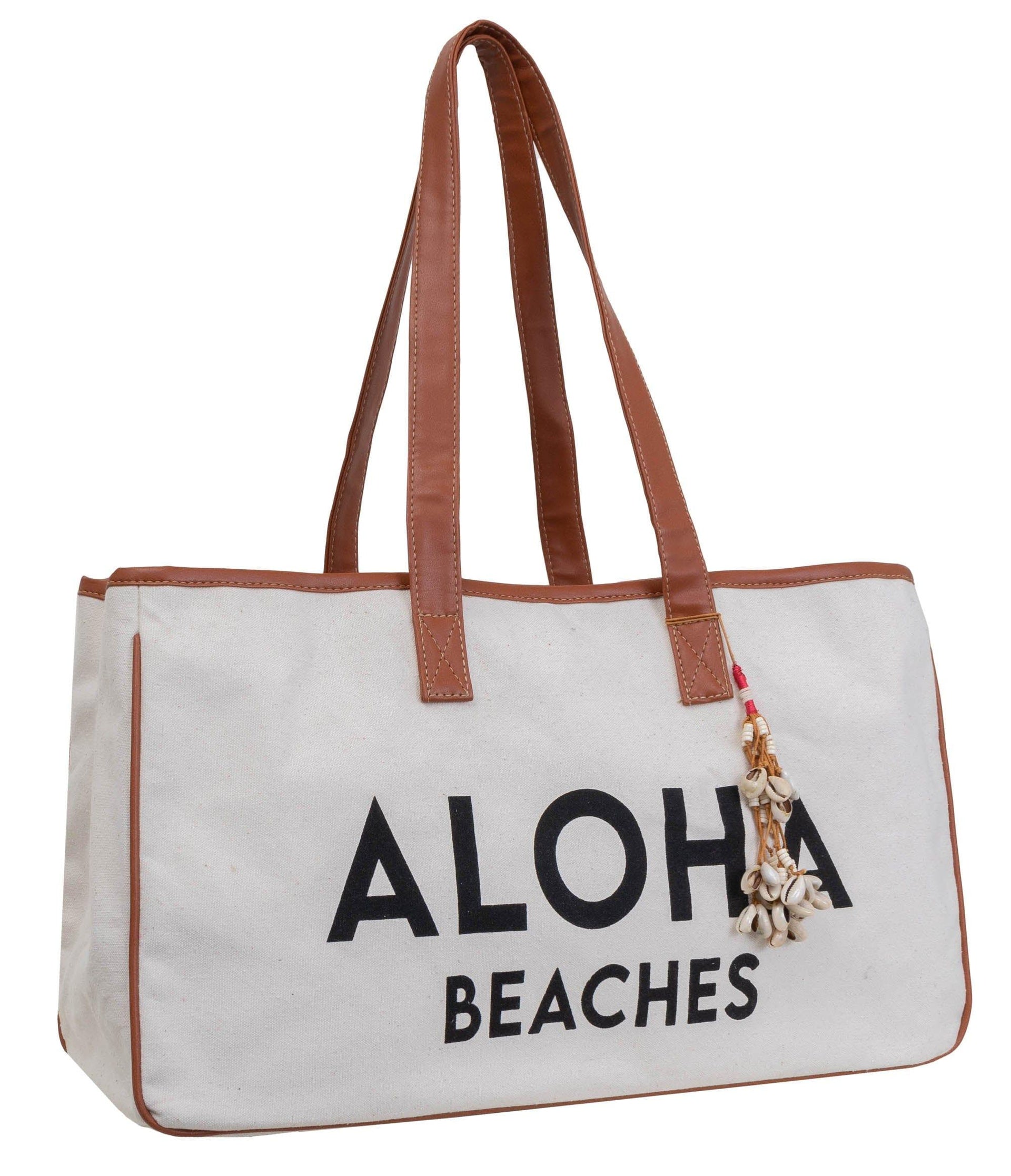 Magid Canvas Slogan Tote 