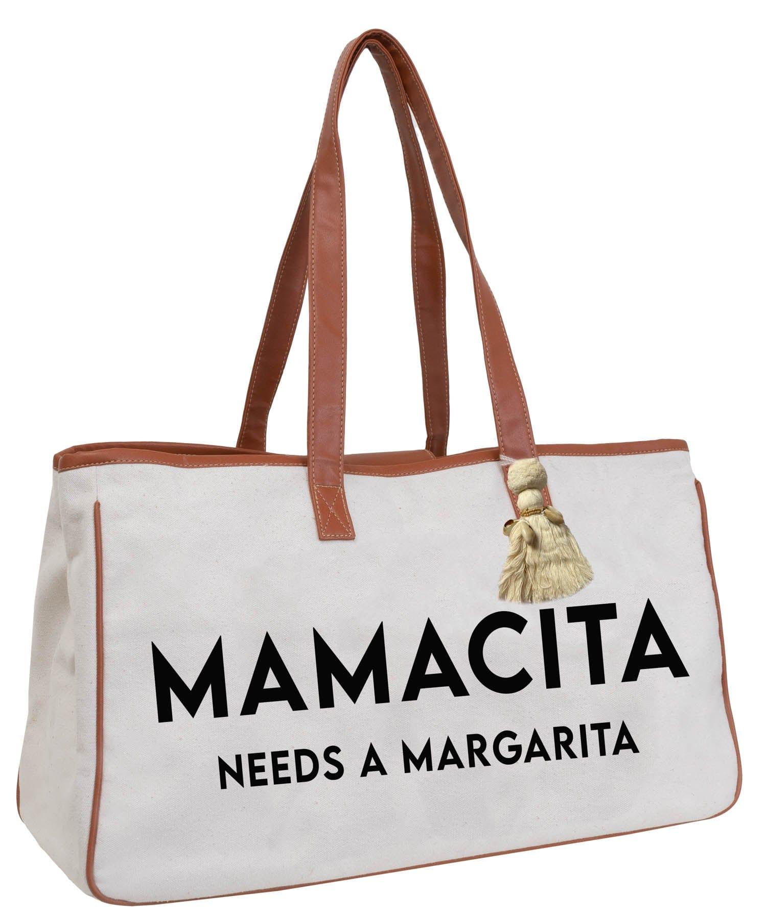 Magid Canvas Slogan Tote 