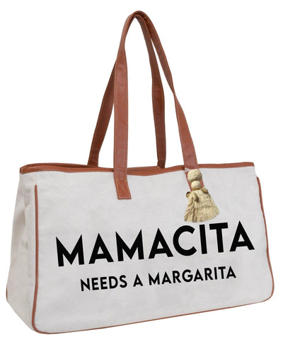 Magid Canvas Slogan Tote 