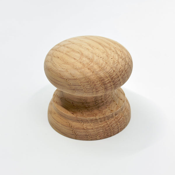 Round Oak Cabinet Knob 