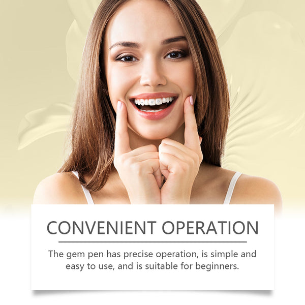 Diy Fashion Dental Set Dental Decoration Drill Combination Personality Sparkle Light Up Smile Style