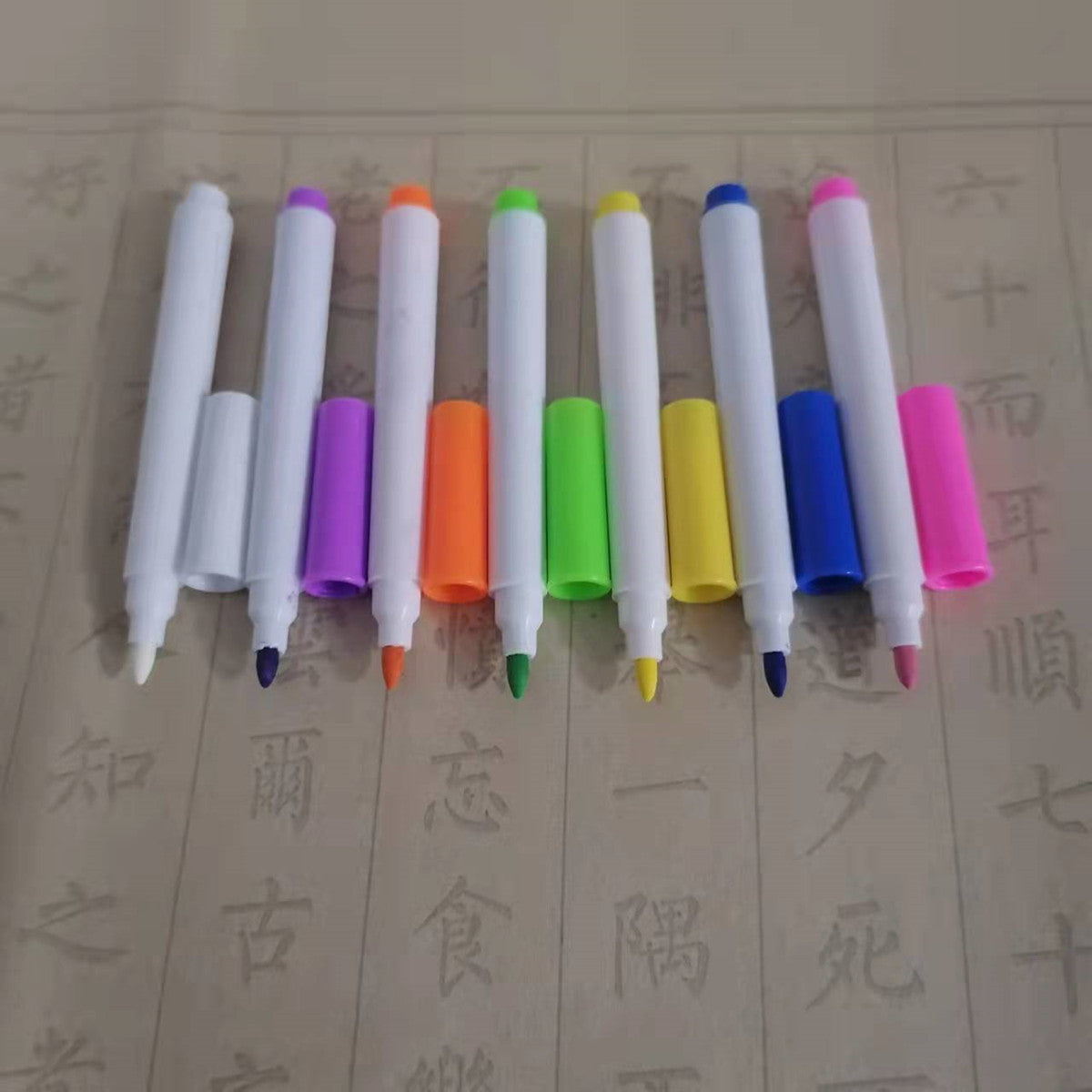 Erasable light board pen transparent acrylic luminous message note board whiteboard pen board graffiti painting pen