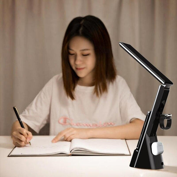 Newest Multi-Function Table Lamp Clock Convenient Three In One Fast Charger For Mobile Phone Watch Headset Wireless Charging
