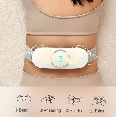Waist Massager Lumbar Spine Massager Waist Belt Lumbar Disc Herniation Back Soothing Home Heating Cervical Spine Massager