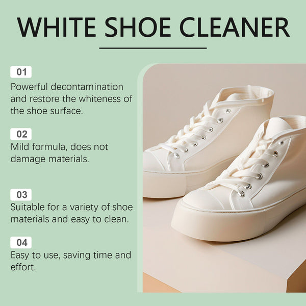 White Shoe Cleaning Cream Clean Leather Bag Small White Shoes Free Wash Maintenance Portable Cleaning Cream