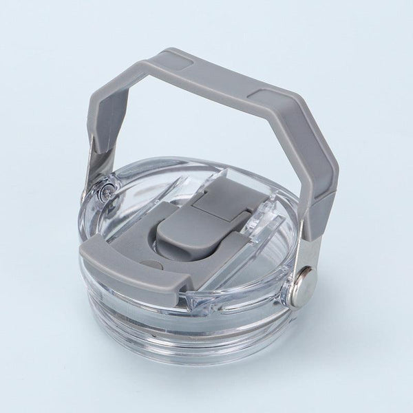 Reusable 30oz Straw Lid - BPA-free, flip cover, dishwasher safe, leak/spill-proof. Stanley tumbler accessory.