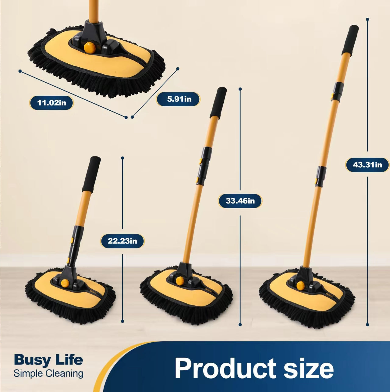 Scratch Free Wash Mop V.I.P Digital Presence