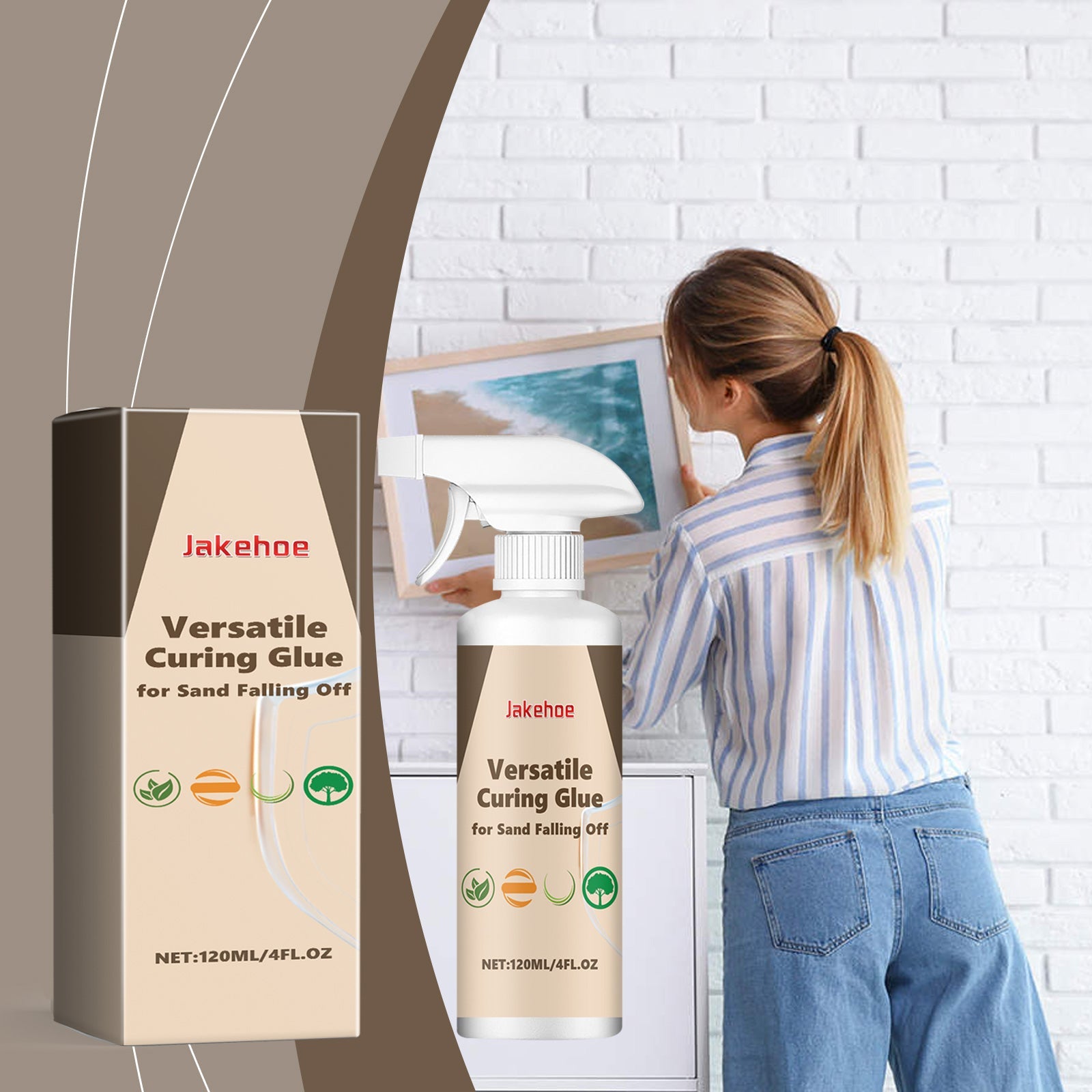 Wall Peeling Dust Fixing Agent Interior And Exterior Wall Repair Dust Peeling Curing Spray