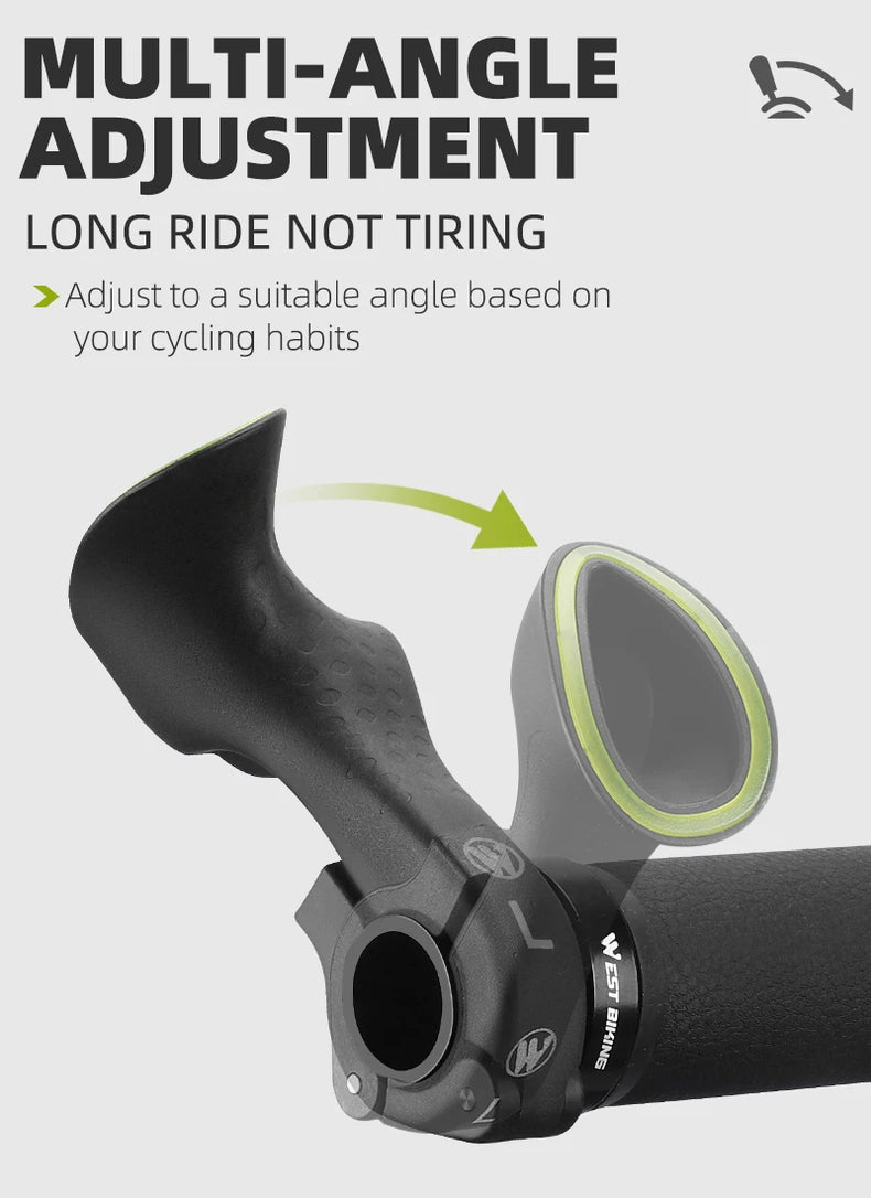 Ergonomic Design MTB Bicycle Road Gravel Mountain Bike Handlebar Bar Ends Gravel Bike Accessories Bike Grips