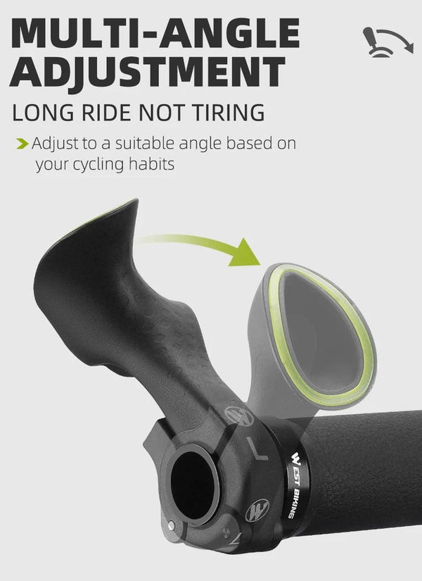 Ergonomic Design MTB Bicycle Road Gravel Mountain Bike Handlebar Bar Ends Gravel Bike Accessories Bike Grips