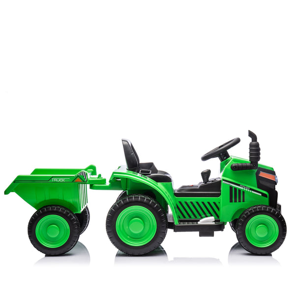 12V children ride the electric tractor 