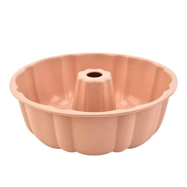 10-inch Non-Stick Silicone Bundt Pan - Multipurpose Baking Mold for Cakes, Jello & Gelatin