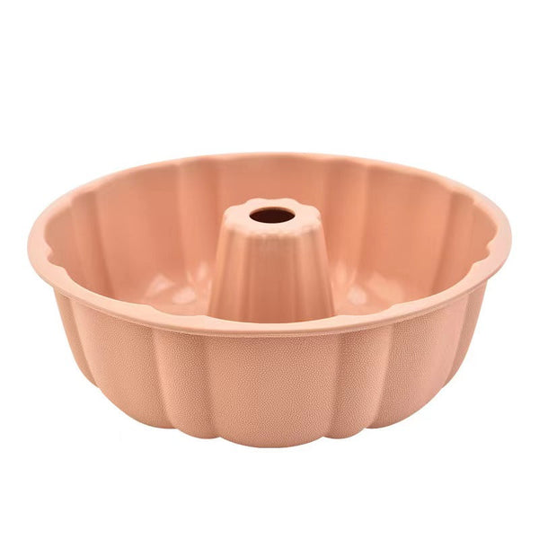 10-inch Non-Stick Silicone Bundt Pan - Multipurpose Baking Mold for Cakes, Jello & Gelatin
