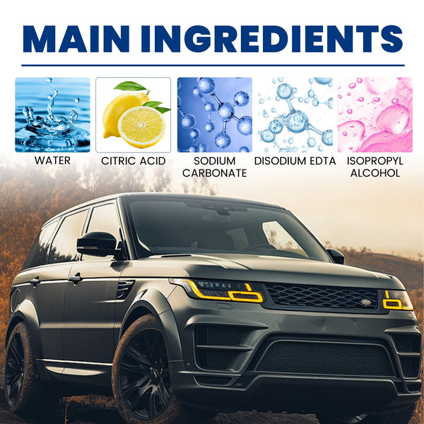 Iron Powder Removal Spray, Auto Metal Rust Reconditioning Anti-Rust Polishing Coating Care Cleaner