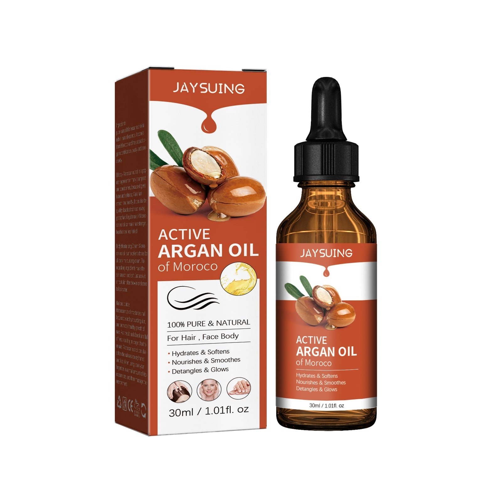 Argan Oil, Repair Dry Hair Supple Hair Moisturizing Care Essential Oil