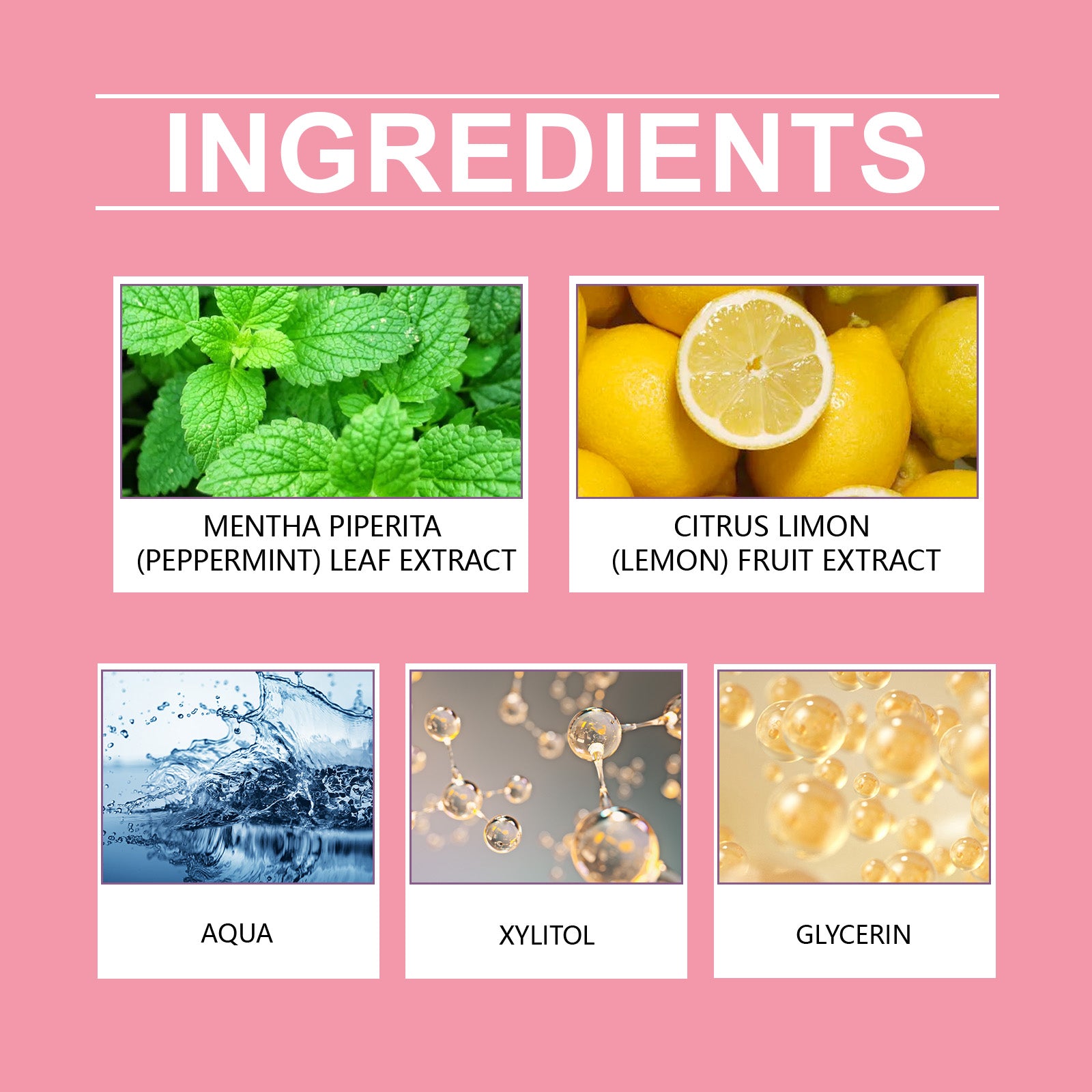 Mouth Care Beauty Mouthwash, Mint Fresh Breath, Gentle And Non-Irritating Gum Care