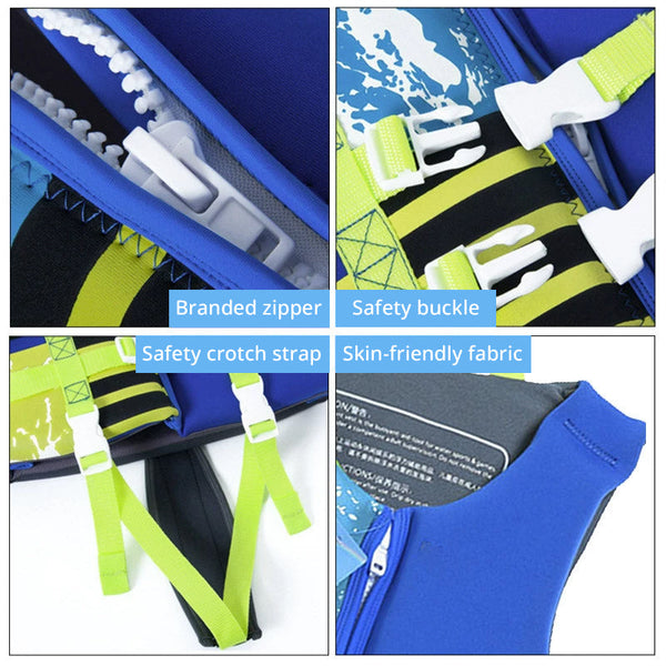 High-appearance kids' high-buoyancy swim vest: summer drifting, anti-drowning.