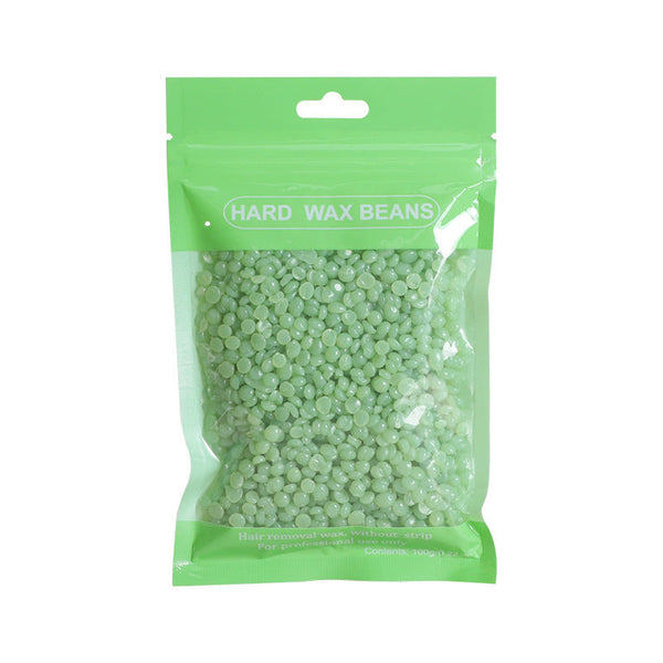 10pcs Hair Removal Hard Wax Beans, 100g Bag, Suitable for Bikini, Underarms, and Full Body, Hot Wax Depilation