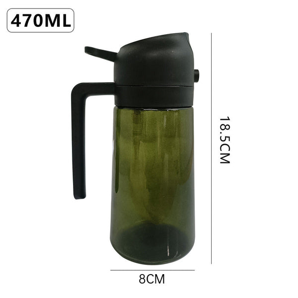 2-in-1 Kitchen Olive Oil Dispenser, Oil Sprayer, Grilling & Picnic Tools