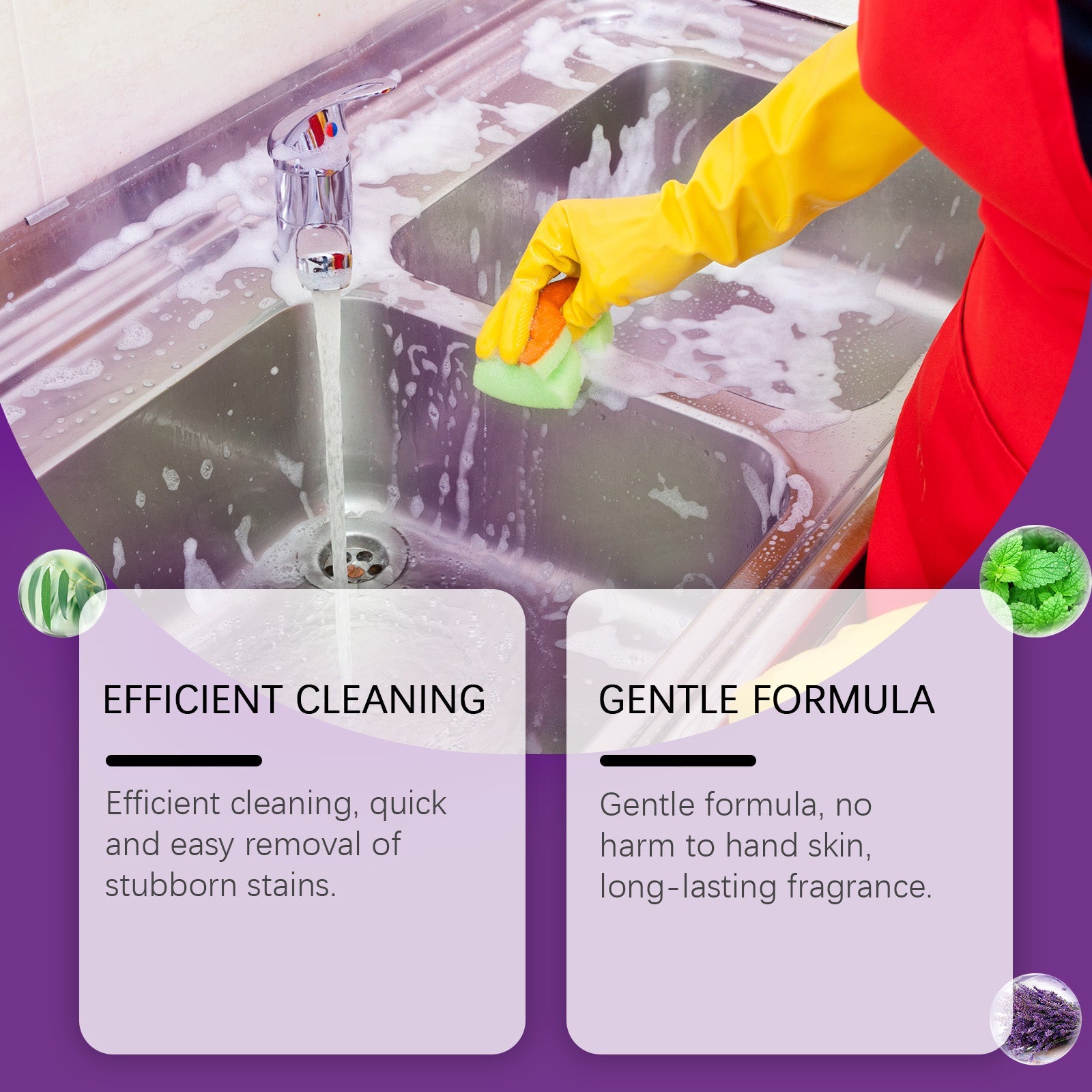 Multi-Purpose Cleaning Spray Kitchen Grease Cleaning Home Care Bathroom Glass Cleaning Spray