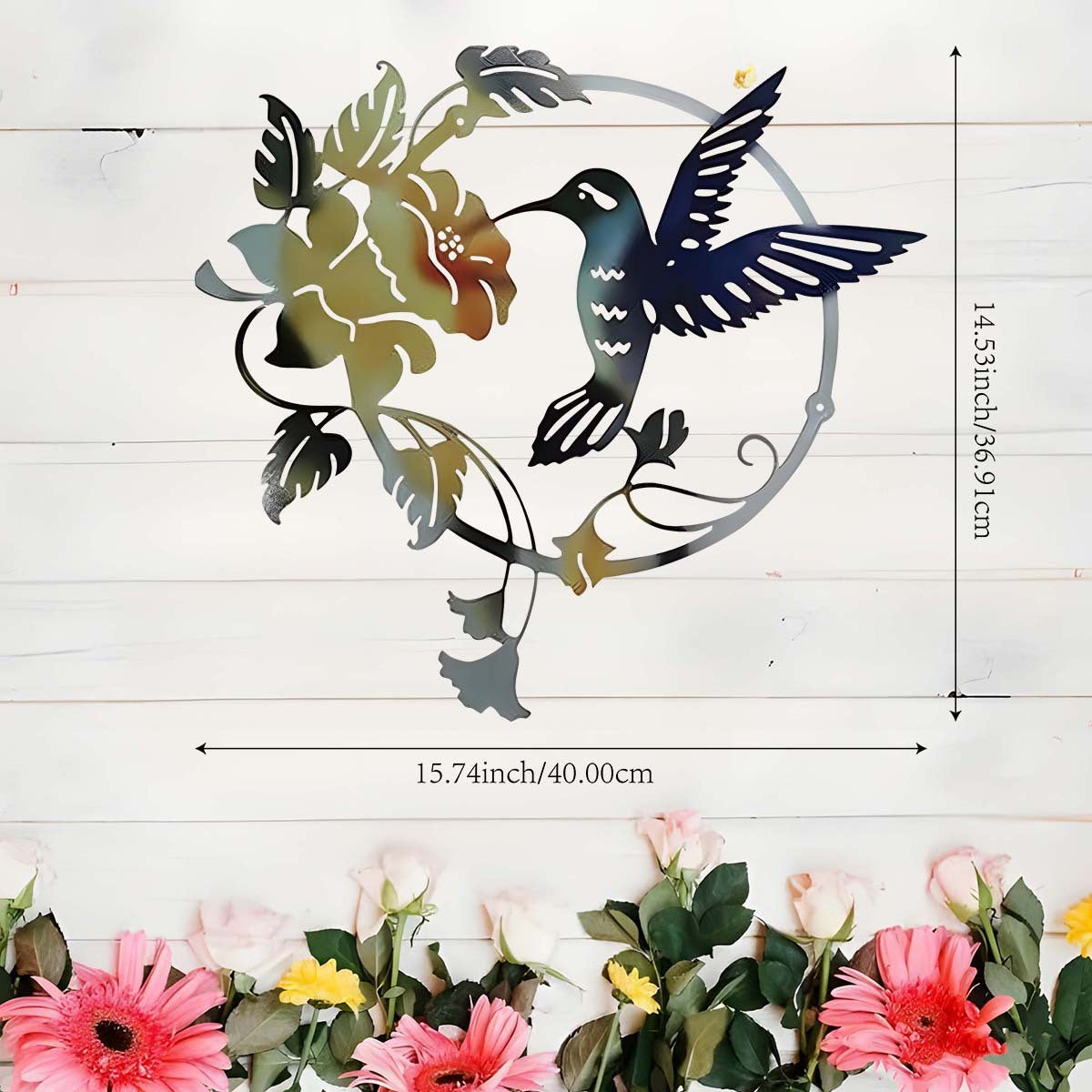 Iron animals elephants lions hummingbirds home wall hanging hardware crafts pendants metal decorations