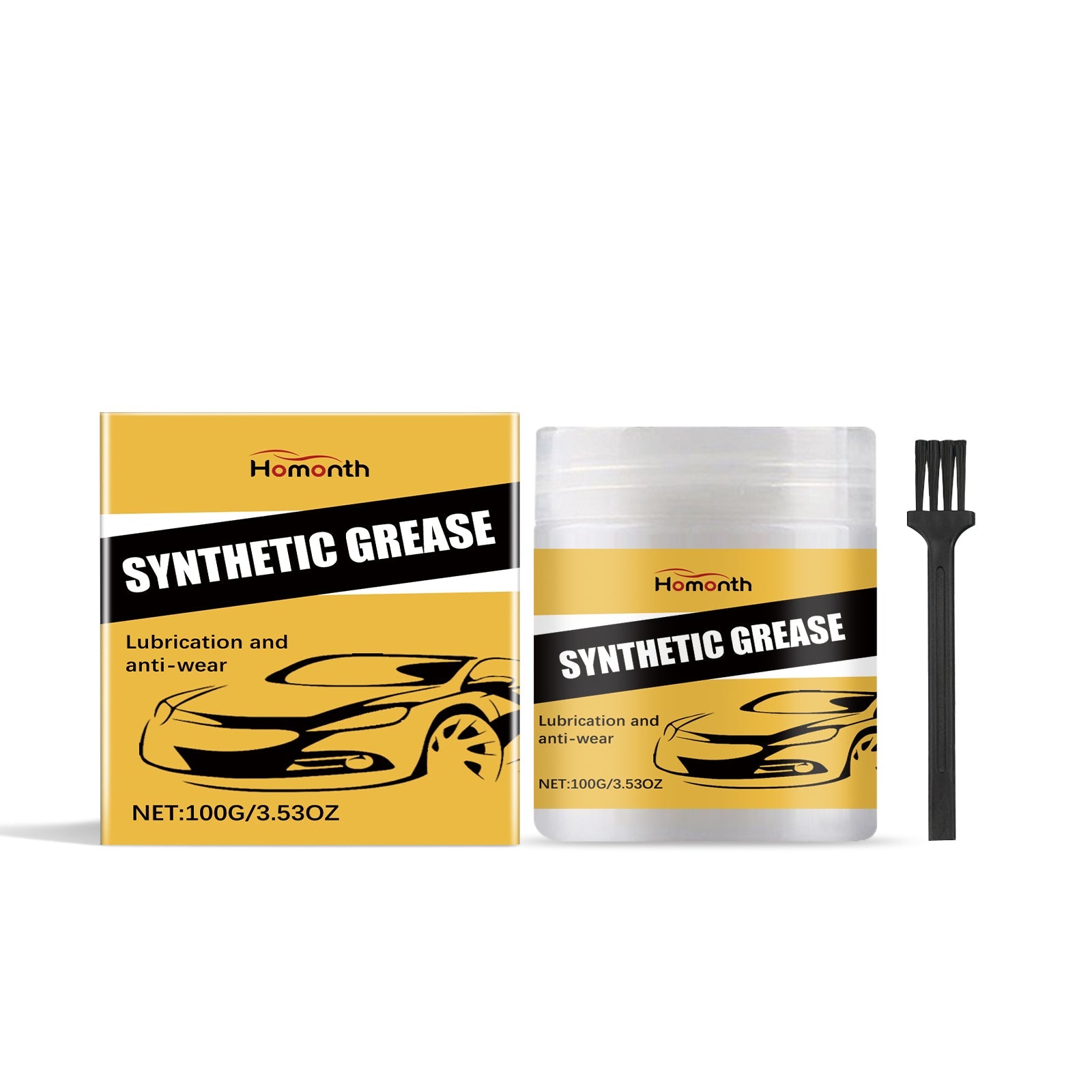 Automotive Care Grease, Automotive Parts Maintenance Multi-Function Lubrication Axle Clean Grease