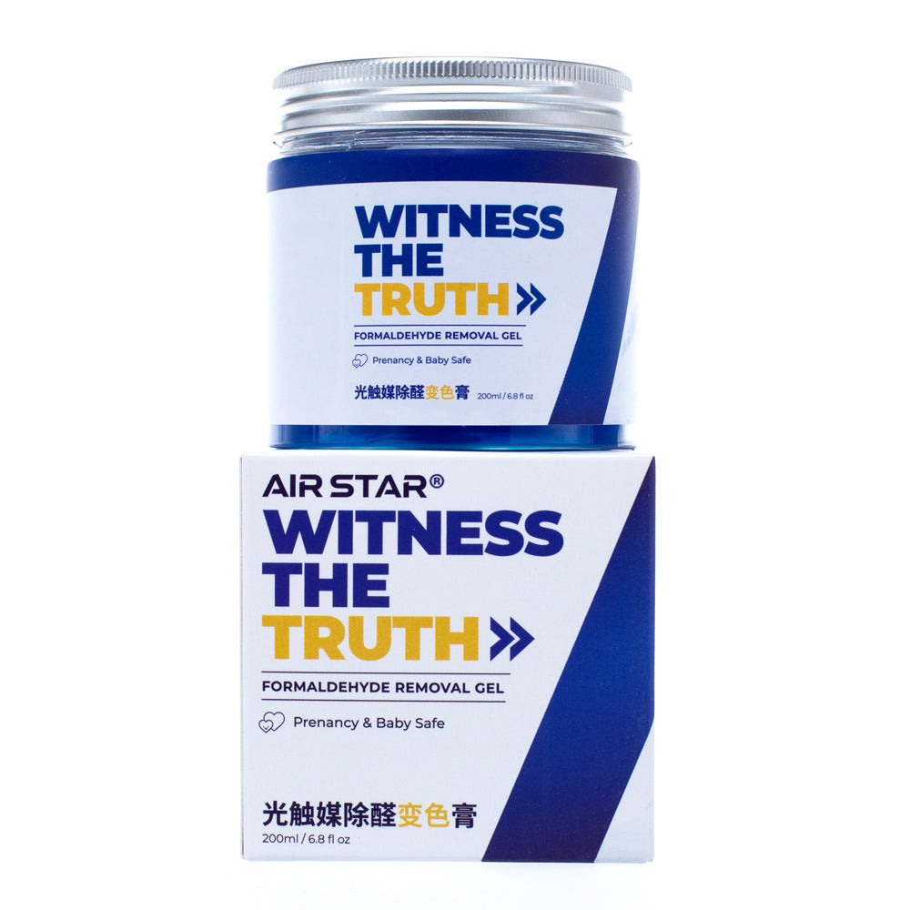 New house formaldehyde removal agent, formaldehyde removal jelly gel photocatalyst to remove odor, decoration and formaldehyde r