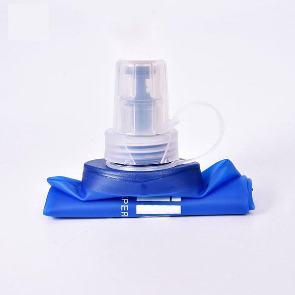Anmeilu Folding Soft Water Bottle TPU Water Cup Drinking Bag Marathon Outdoor Sports Lightweight Water Bottle