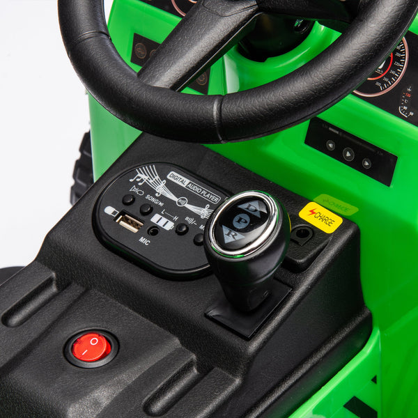 12V children ride the electric tractor 