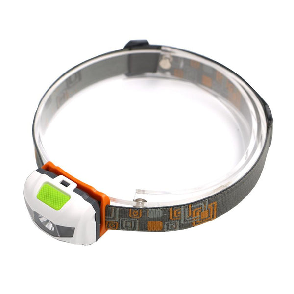 R3 + 2LED 800 Lumens 4 Modes Mini Headlamp Outdoor Headlight Waterproof  Lantern Use AAA Battery