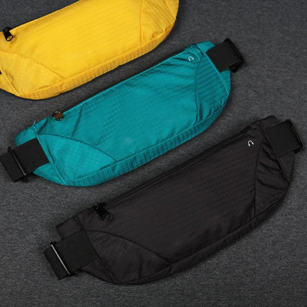 Sports waist bag, running phone waist bag, outdoor mountaineering tactical bag, invisible close fitting waterproof waist bag