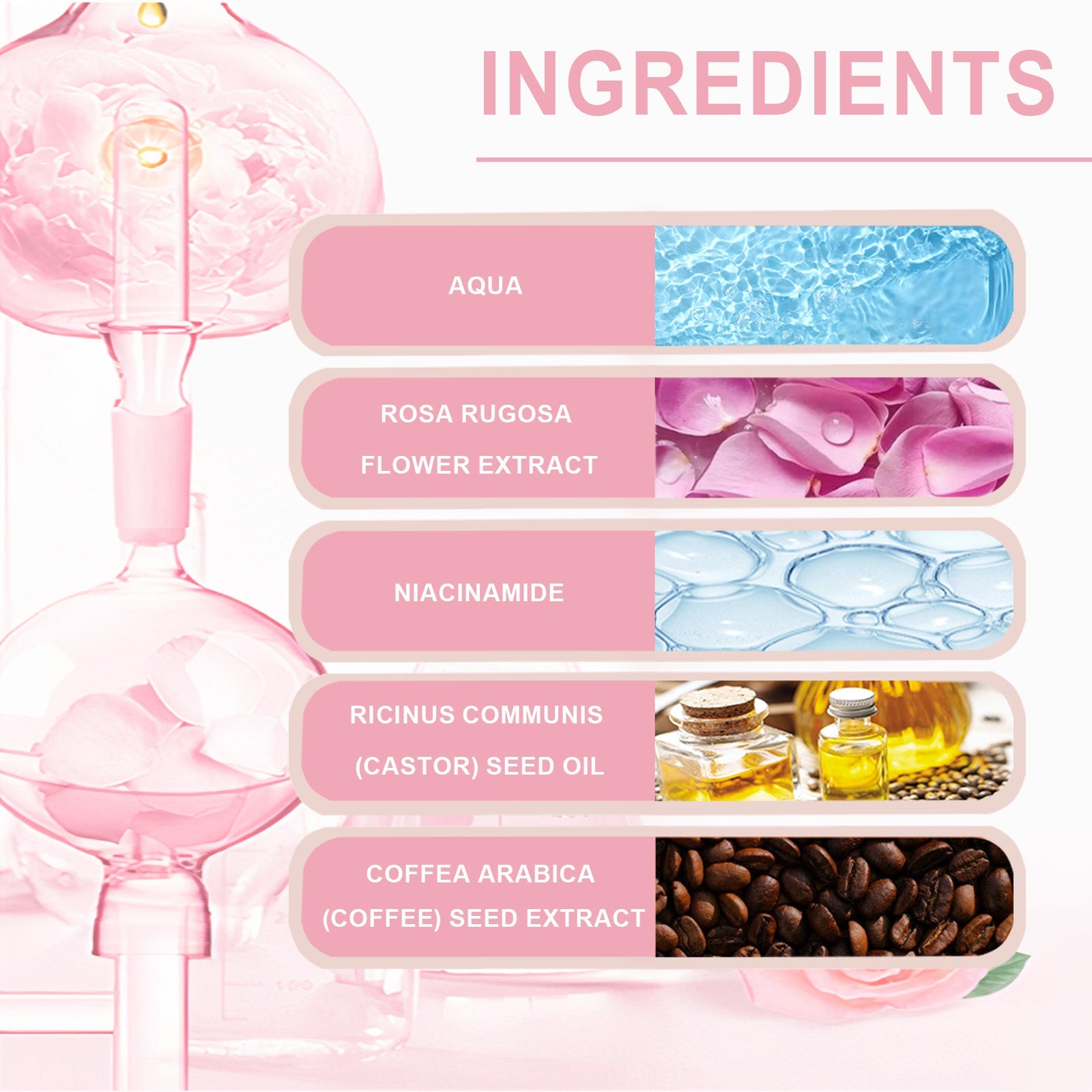 Rose Stem Flower Oil, Body Skin Massage Treatment Moisturizing And Firming Loose Skin Slimming Treatment Oil