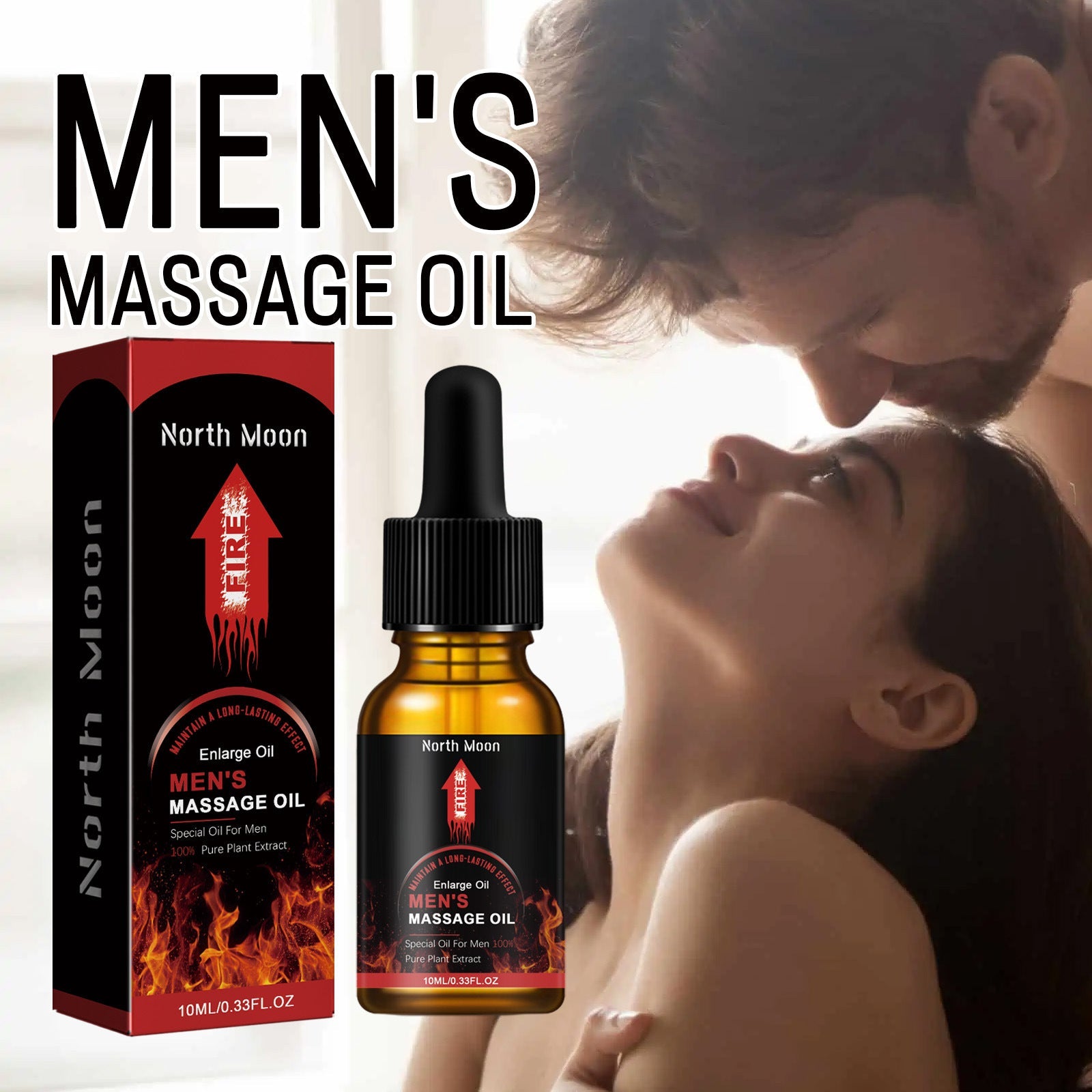 Men's Lotion Men's Body Massage Treatment Endurance Topical Treatment Essential Oil