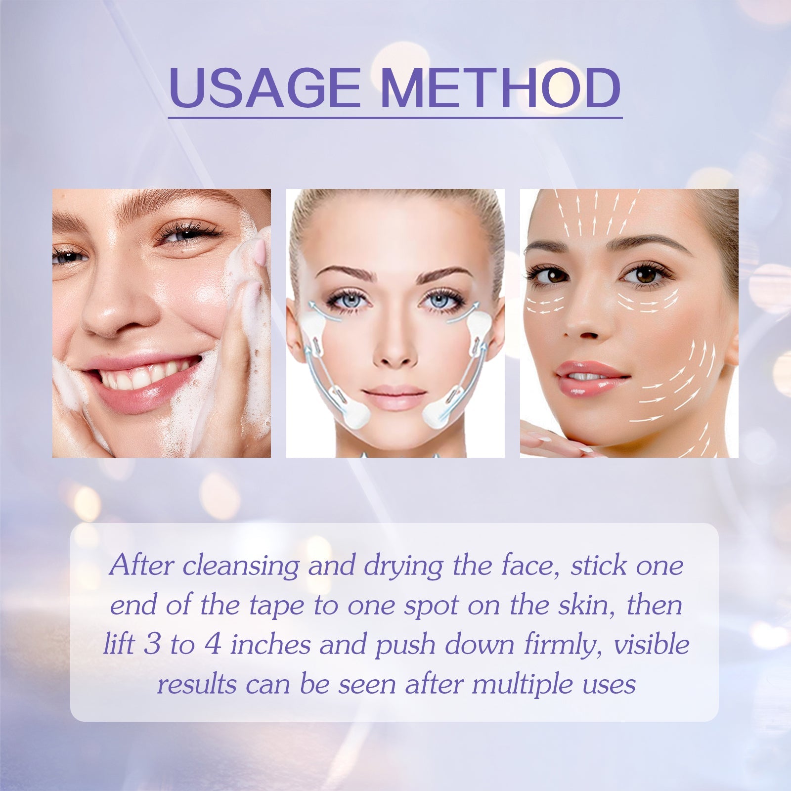 V Face Lift Face Lift To Tighten Chin And Soften Fine Lines Shaped V Melon Seed Face