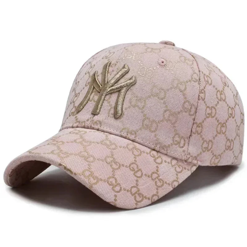 Fashion Men Women Cotton Embroidery for MY Baseball Caps Outdoor Sport Fishing Golf Sunshade Adjustable Hat Casual Four Seasons