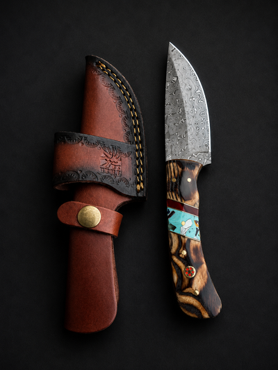 Titan Copper Canyon Damascus Hunter TK-521