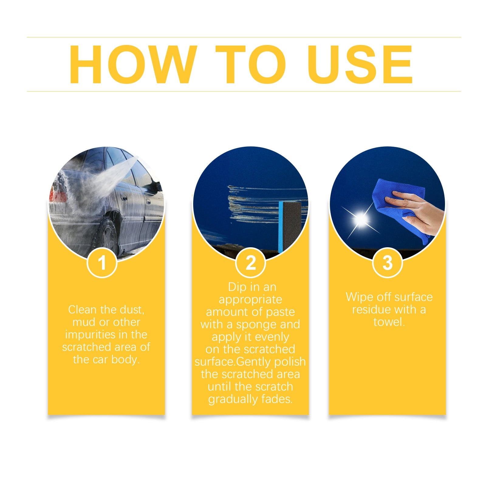 Car Scratch Repair Cream Car Paint Scratch Cream Cleaning And Maintenance Coating Car Paint Coating Agent