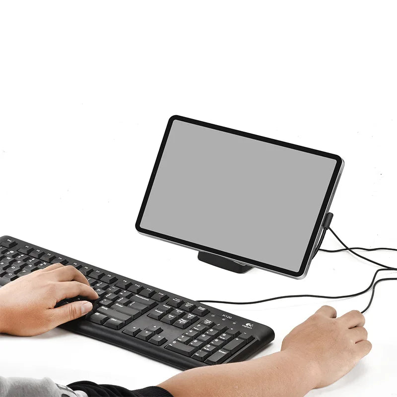 8 in 1 Type C HUB Docking Station Phone Stand USB C To HDMI-compatible Dock Power Charger Adapter For MacBook For Samsung HUAWEI