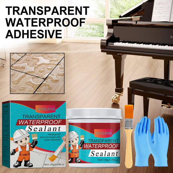 Transparent Waterproof Adhesive, Toilet Kitchen Exterior Wall Roof Leakproof Repair Leak-Free Brick Waterproof Coating