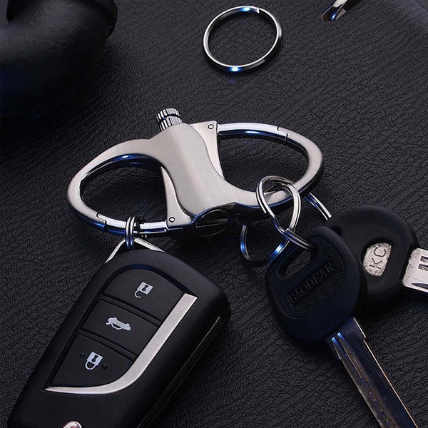2025 Metal Keychain Lighter, ignite, waterproof, black
