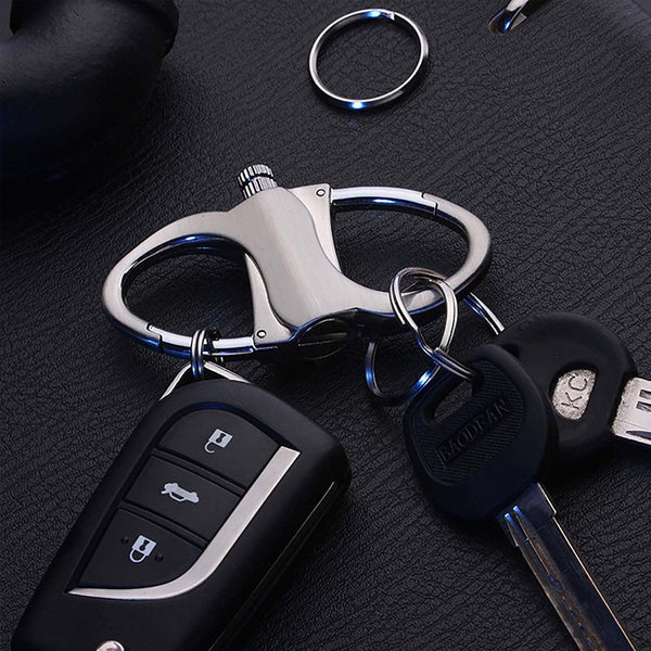 2025 Metal Keychain Lighter, ignite, waterproof, black