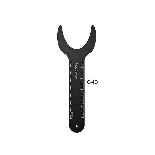 Dental orthodontic black background plate Intraoral photography background plate