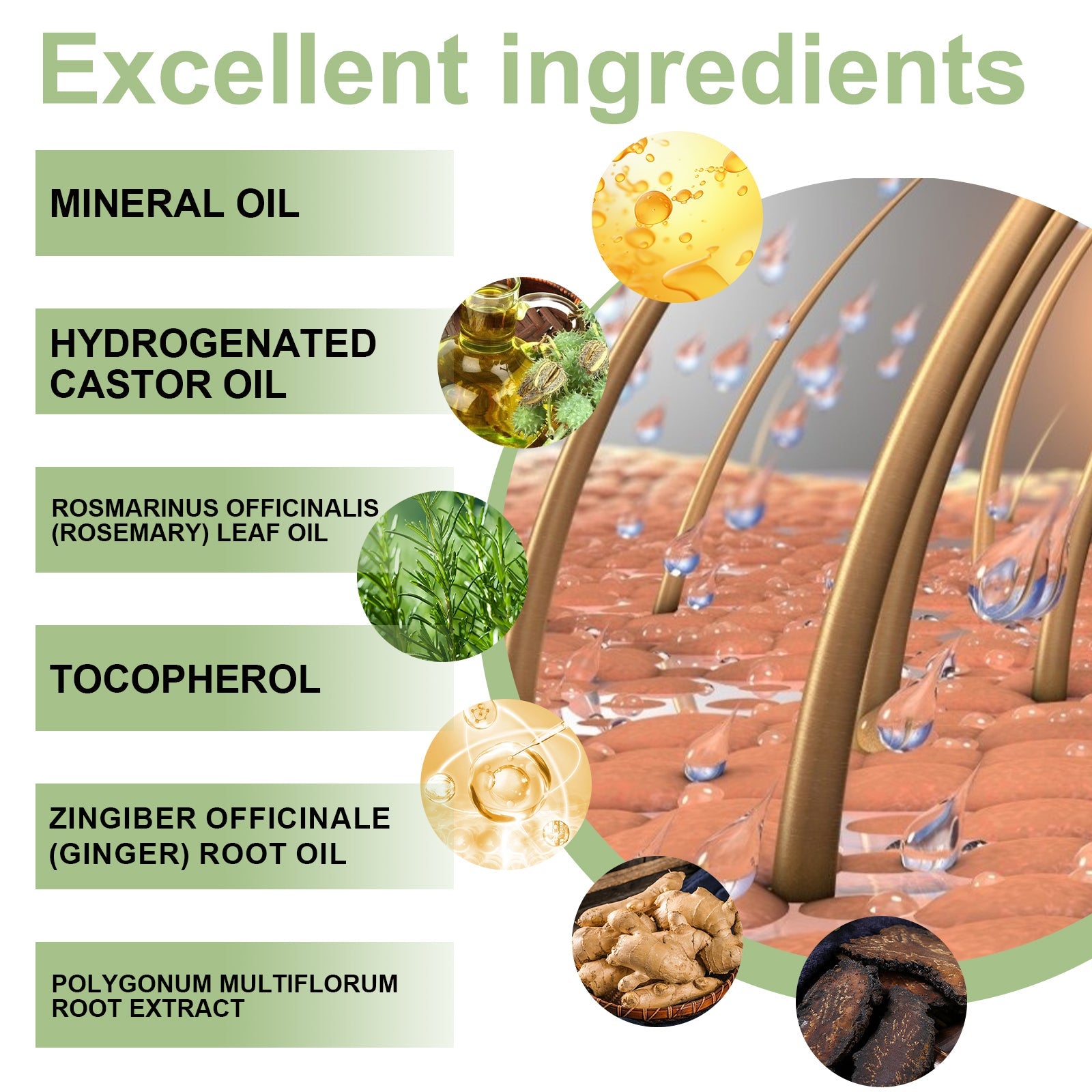 Herbal Hair Care Oil Gently Nourishes Scalp, Strengthens Hair, Cleanses Scalp, Softens Hair Care Oil